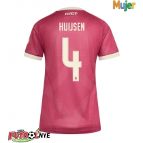 Camiseta Real Madrid Dean Huijsen #4 Tercera Equipación para mujer 2026-27 manga corta